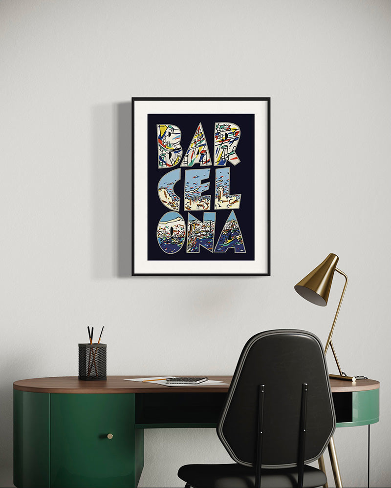 Javier Mariscal - BAR CEL ONA (Negro)