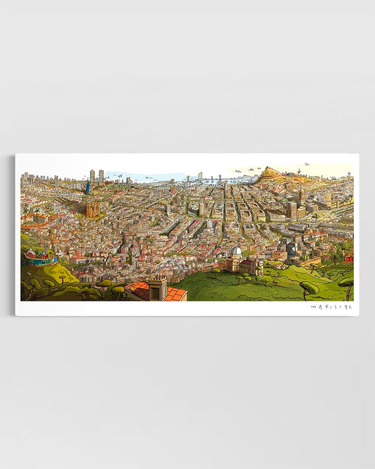 Javier Mariscal · Vistas desde el Tibidabo