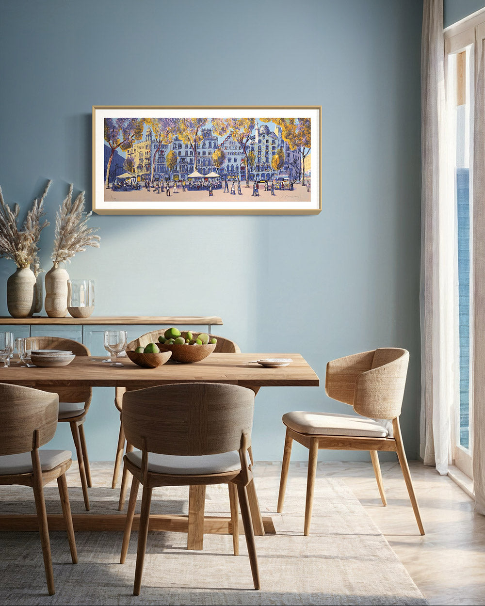 Josep Moscardó - Domingo en el Paseo de Gracia