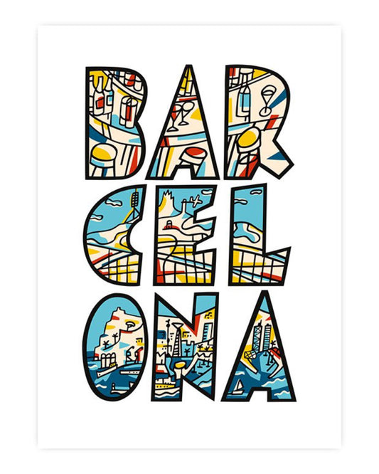 Javier Mariscal - BAR CEL ONA (Blanco)