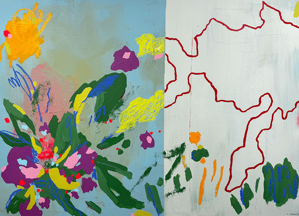 Christina Krah · Jardín colorido