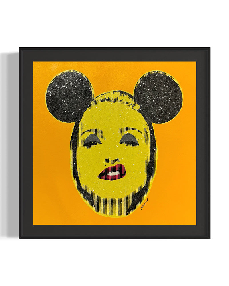 Silvio Alino - Pop Icon Madonna (Yellow)