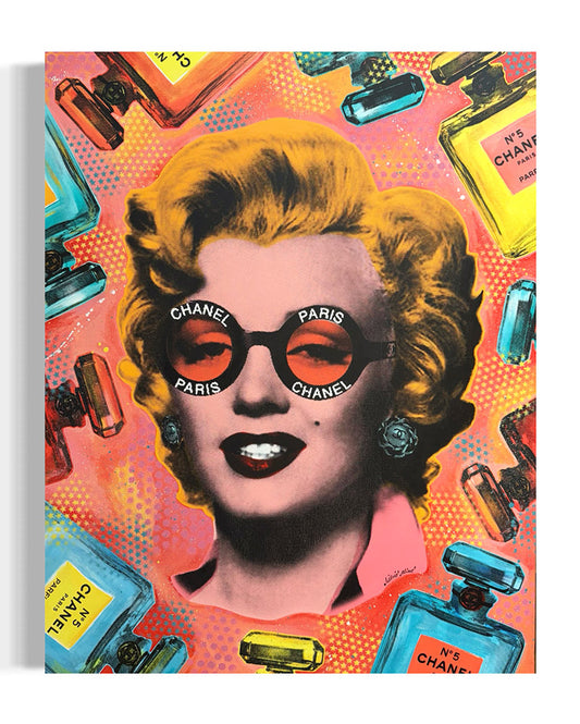 Silvio Alino - Marilyn Chanel No. 5 (Orange-Pink)
