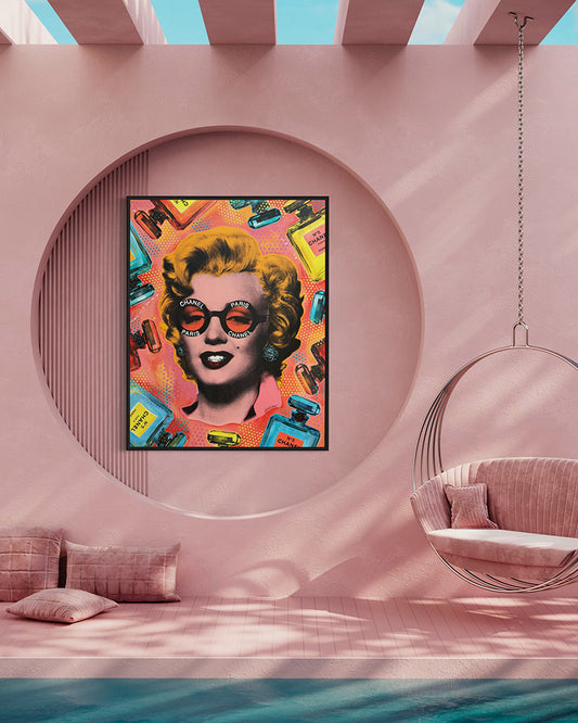 Silvio Alino - Marilyn Chanel No. 5 (Orange-Pink)