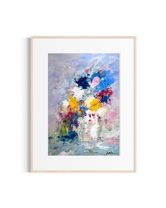 Judith Galiza · Jarrón con flores II
