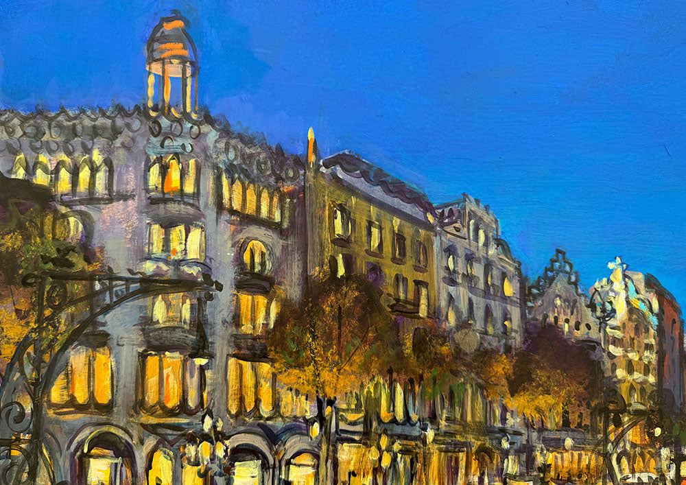 Josep Moscardó - El Cuadrado de Oro Barcelona