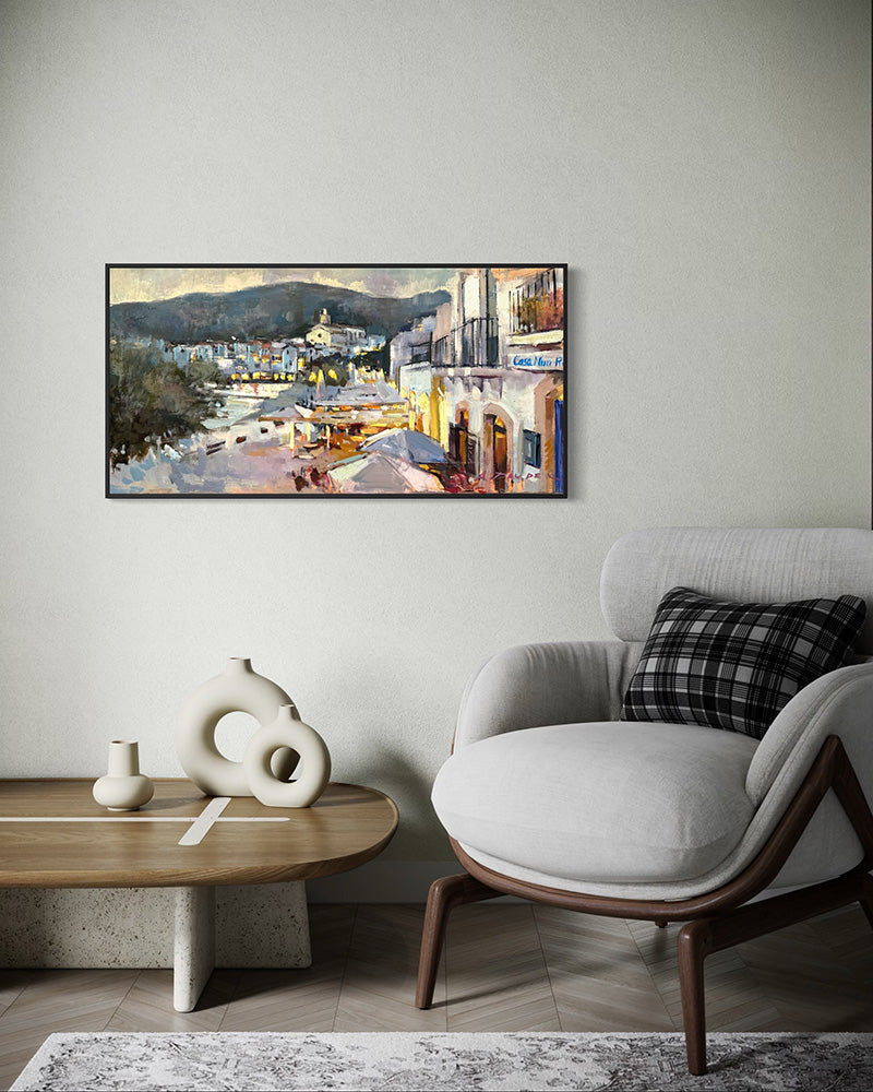 Anna Dauder - Cadaqués de noche