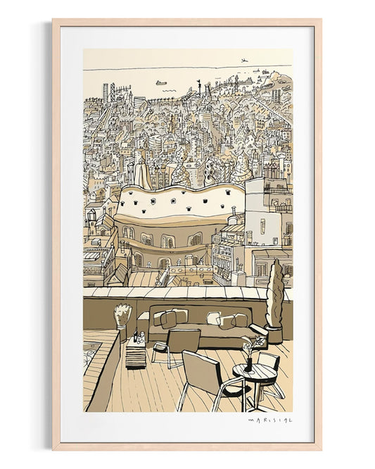 Javier Mariscal · Terraza de Barcelona