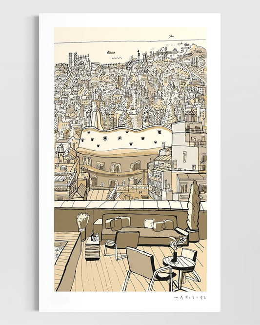 Javier Mariscal · Terraza de Barcelona