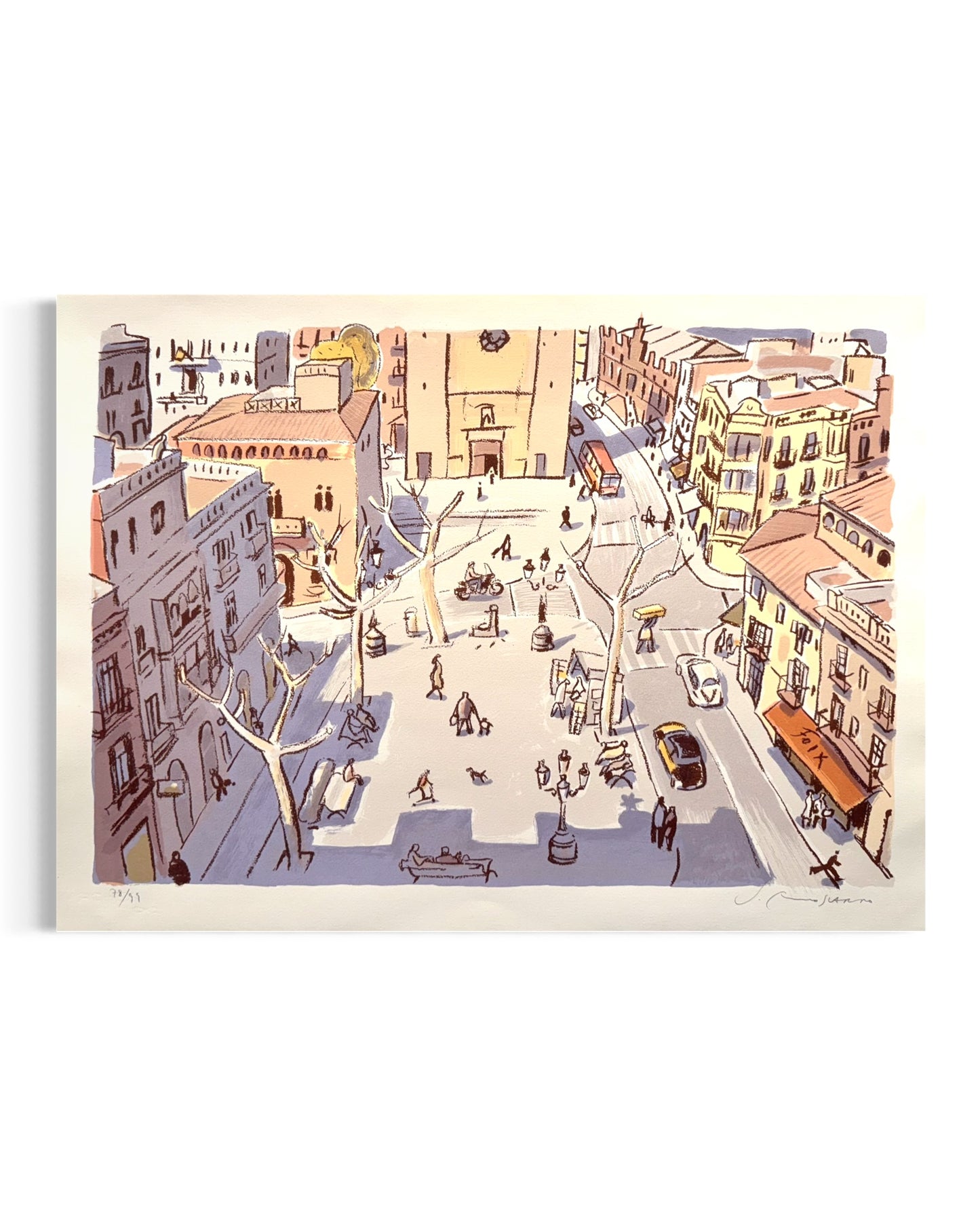 Josep Moscardó - Plaza Sarrià