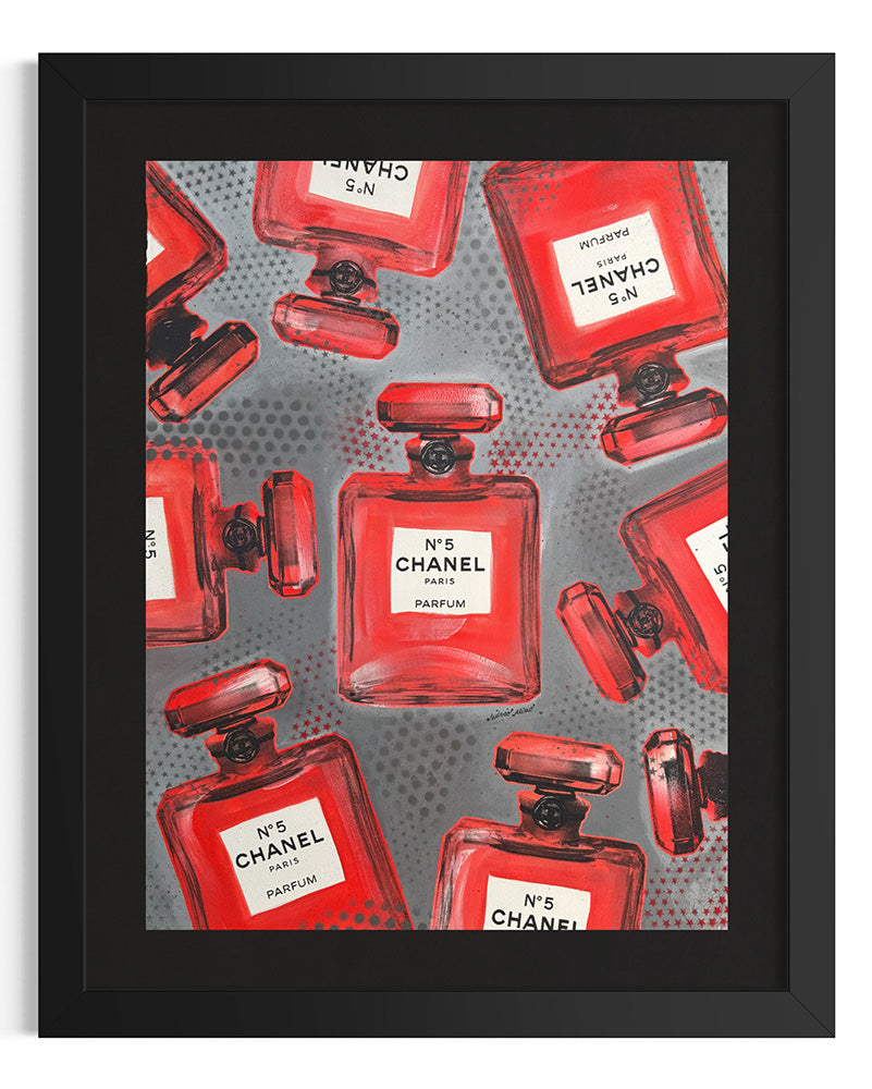 Silvio Alino - 9/Chanel No. 5 (Gris-Rojo)