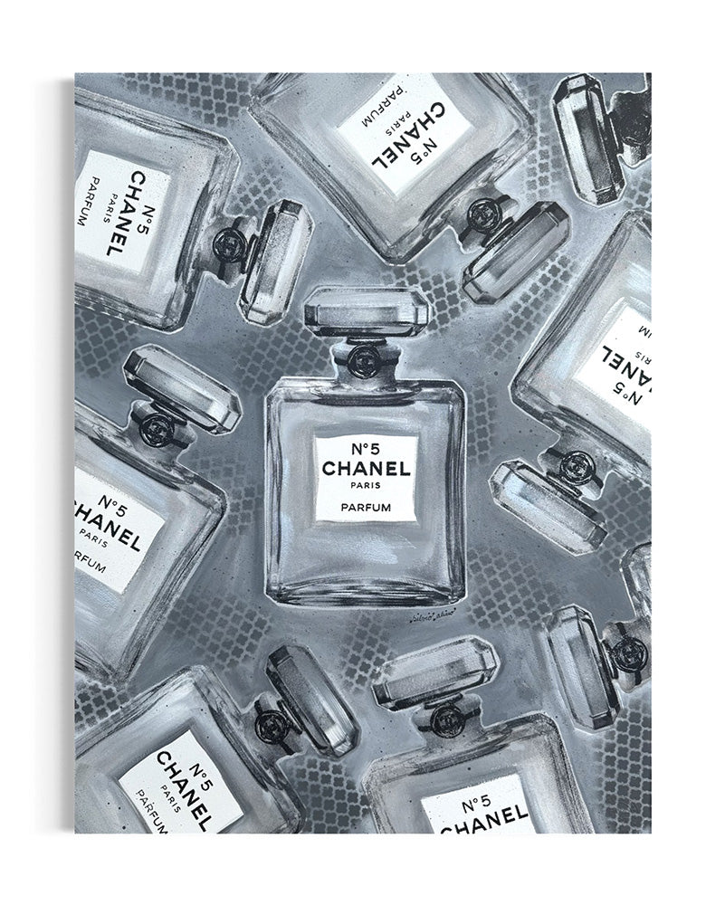 Silvio Alino - 9/Chanel No. 5 (Plateado - Gris)