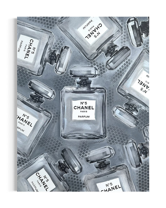 Silvio Alino - 9/Chanel No. 5 (Plateado - Gris)