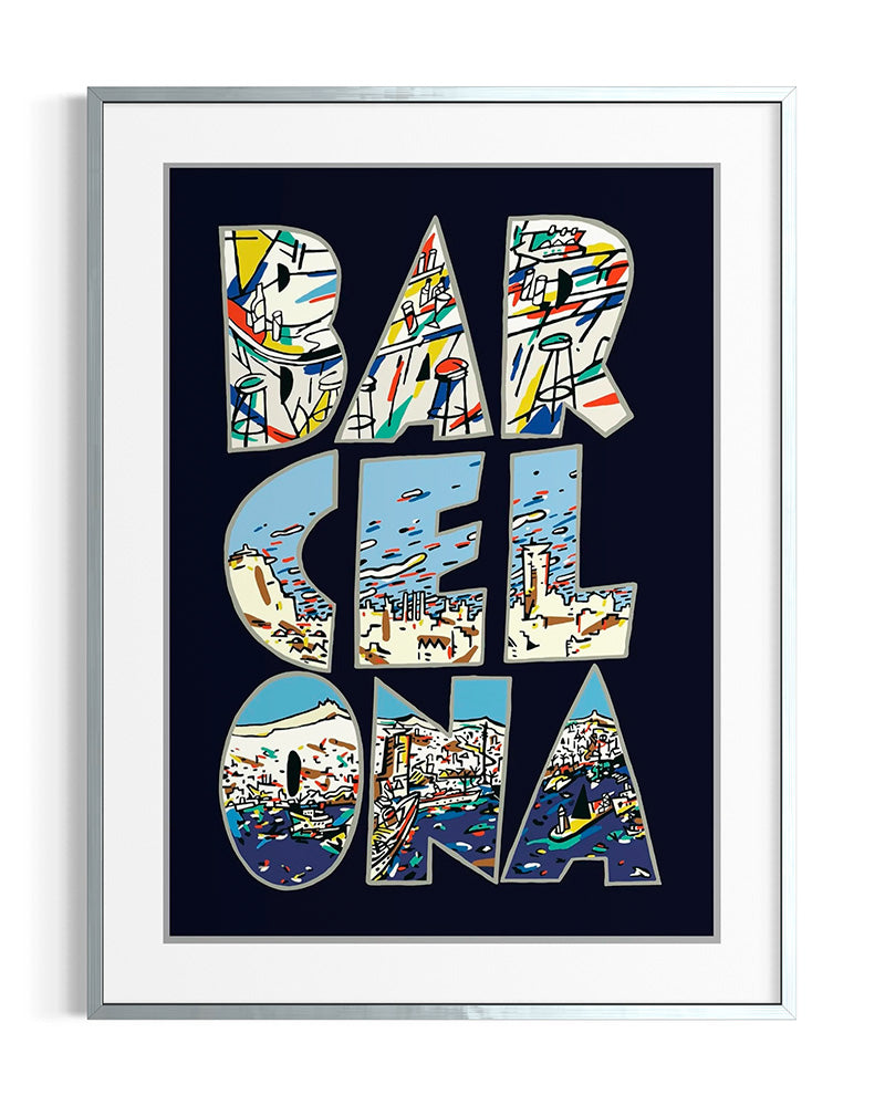 Javier Mariscal · BAR CEL ONA (Negro)