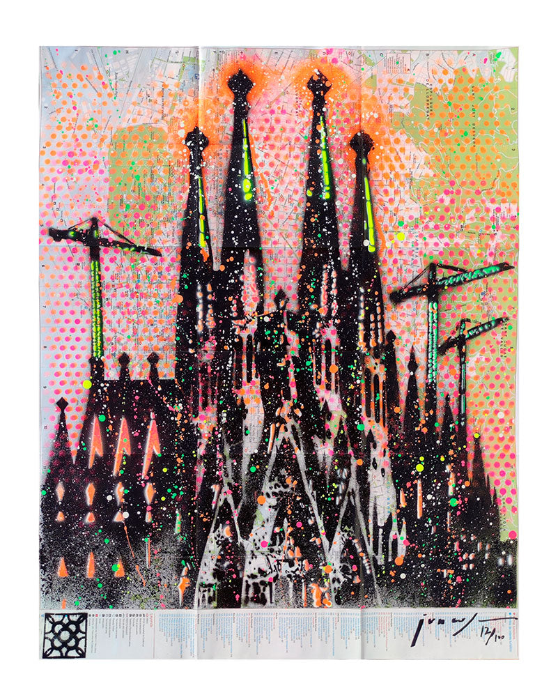 Joan Juncosa - Plano Fachada Sagrada Familia