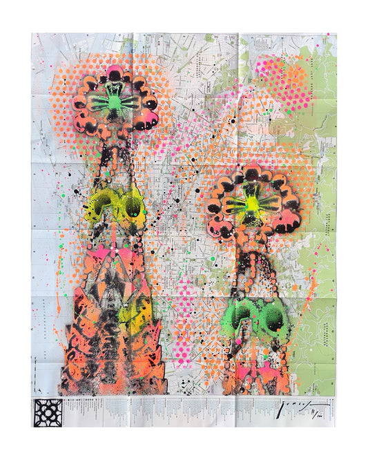 Joan Juncosa - Plano Torres Sagrada Familia