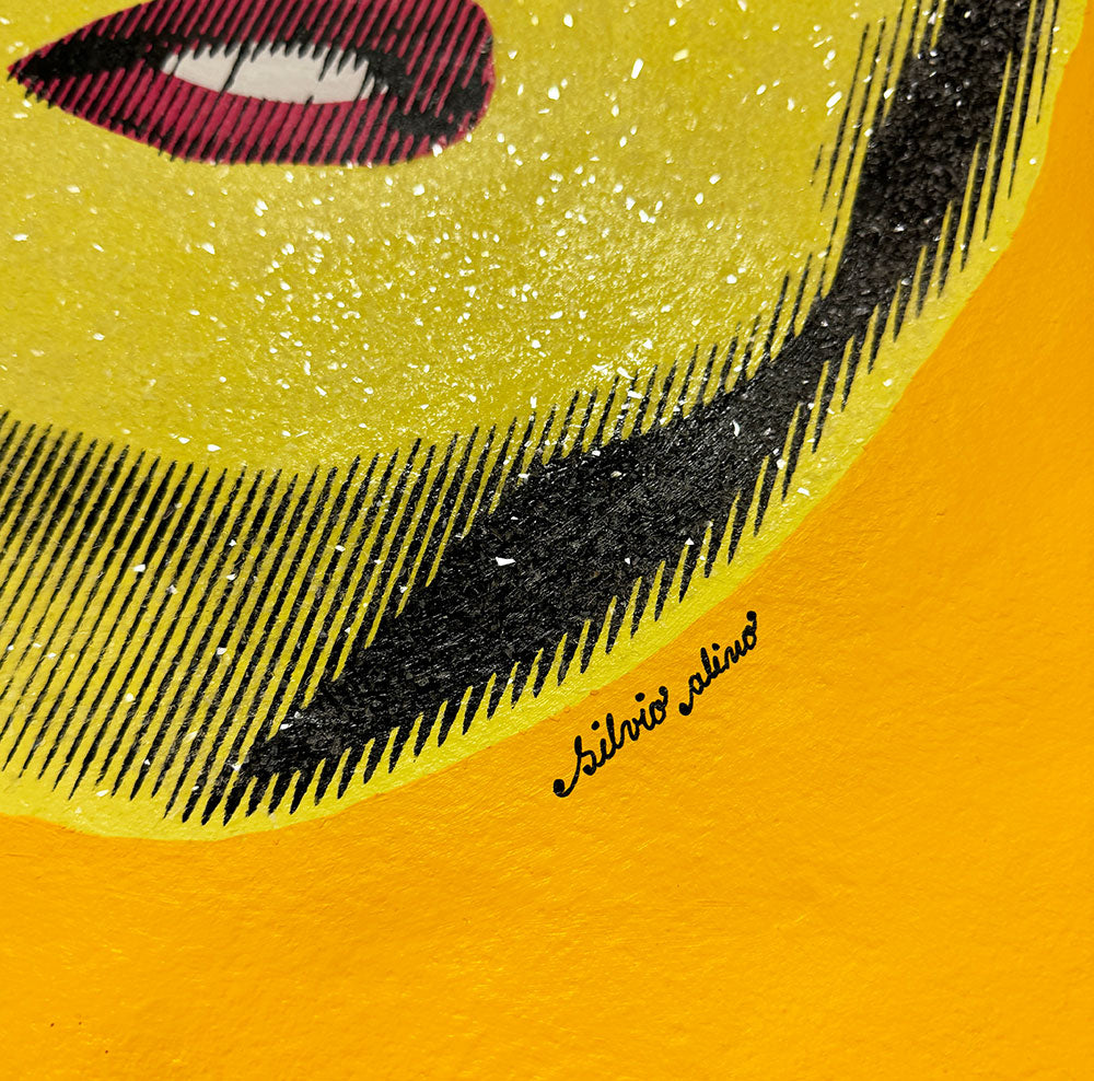 Silvio Alino - Pop Icon Madonna (Yellow)