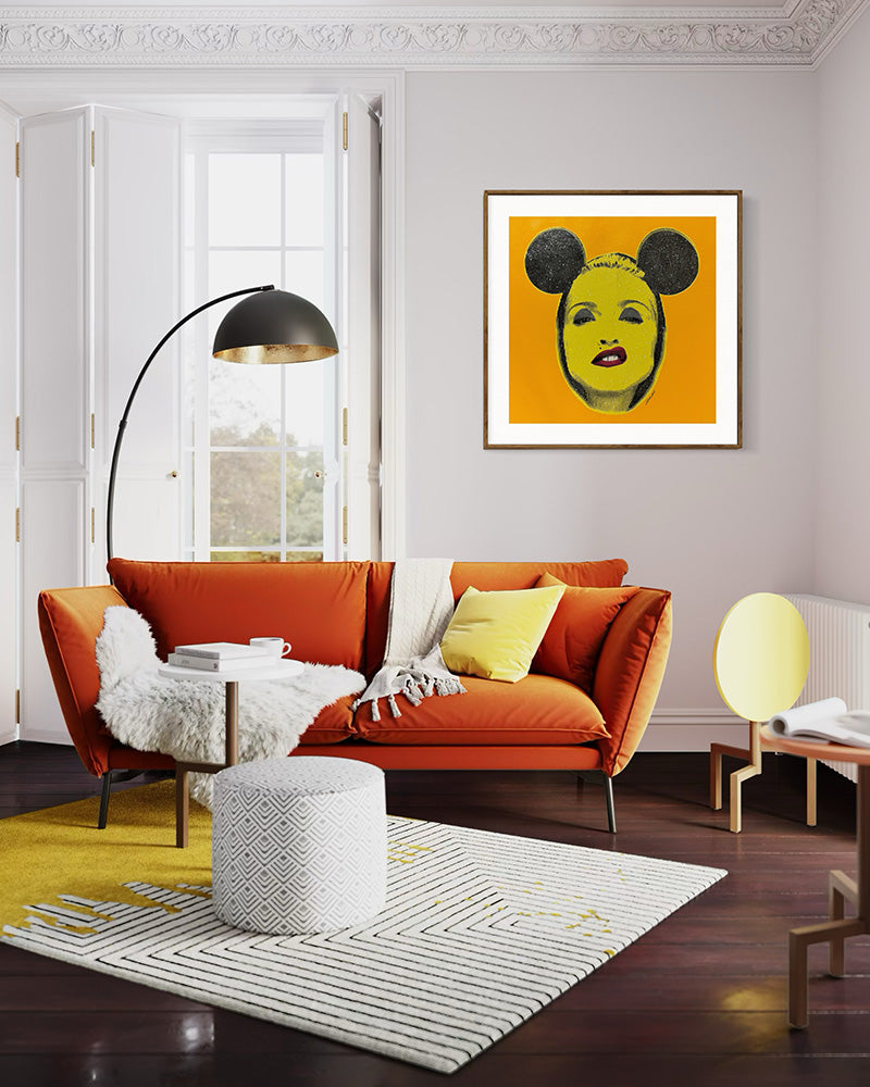 Silvio Alino - Pop Icon Madonna (Yellow)