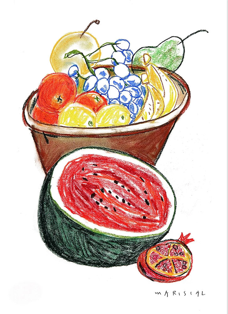 Javier Mariscal · Fruites per a omplir pastes