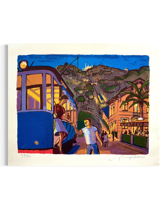 Josep Moscardó - Tranvía Azul