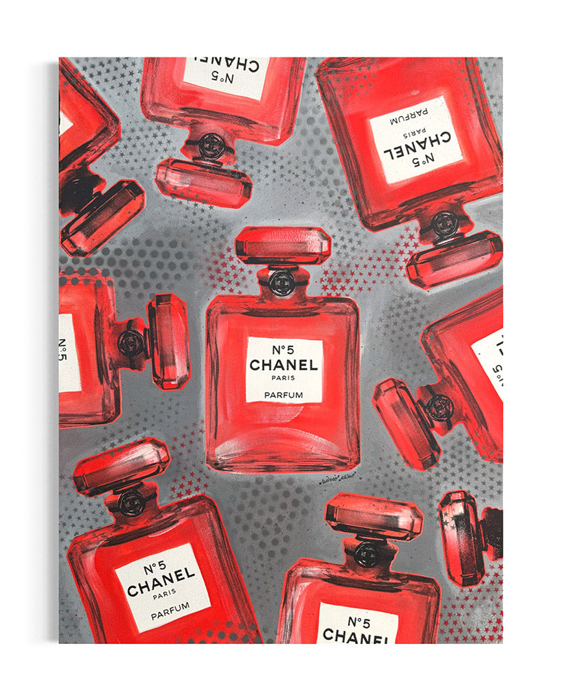 Silvio Alino - 9/Chanel No. 5 (Gris-Rojo)