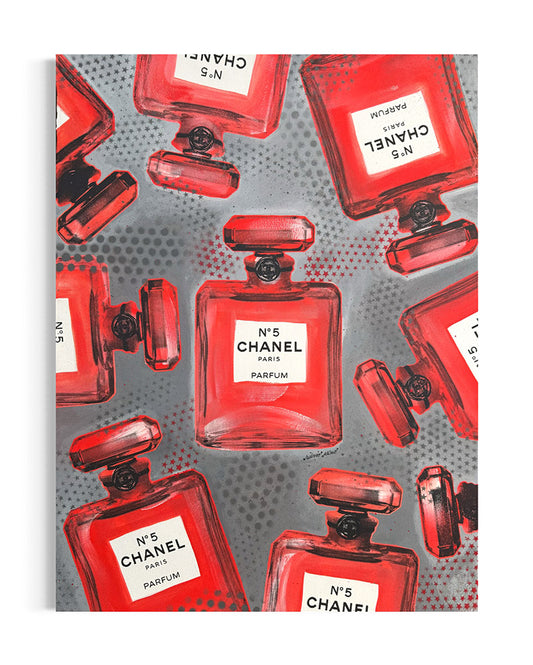 Silvio Alino - 9/Chanel No. 5 (Gris-Rojo)