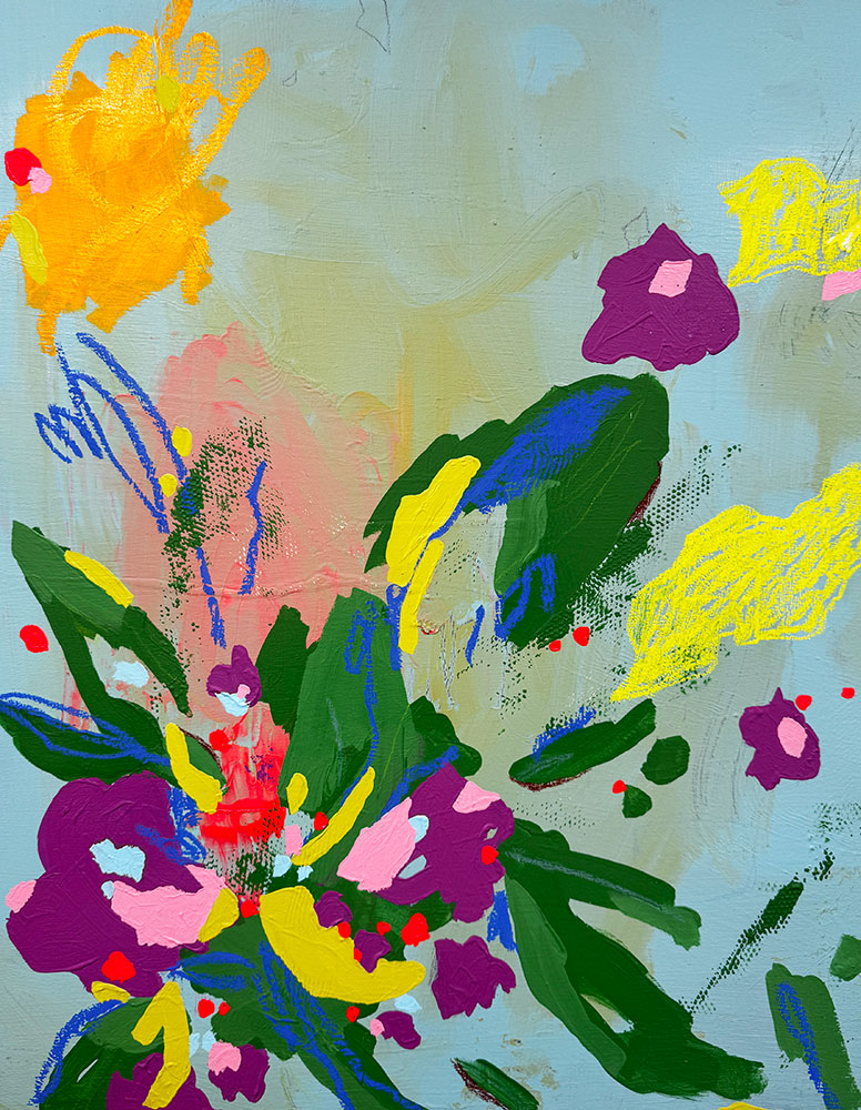 Christina Krah · Jardín colorido