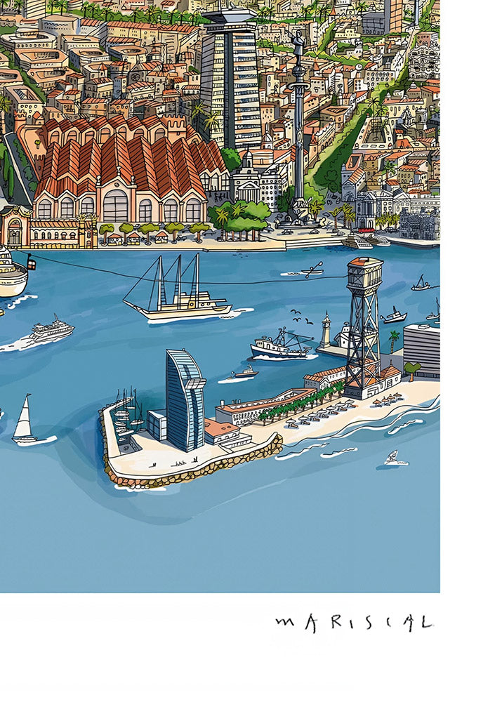 Javier Mariscal · El Port Vell de Barcelona