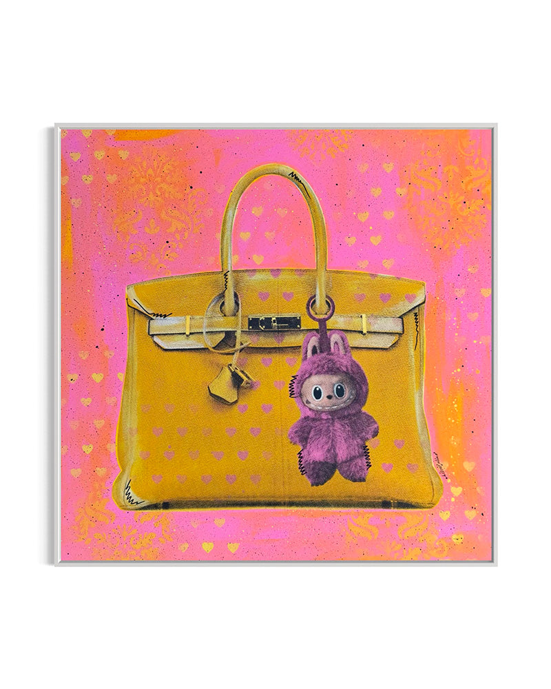 Silvio Alino - Birkin Labubu ( Pink/Yellow)