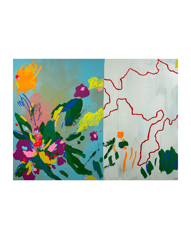 Christina Krah · Jardín colorido