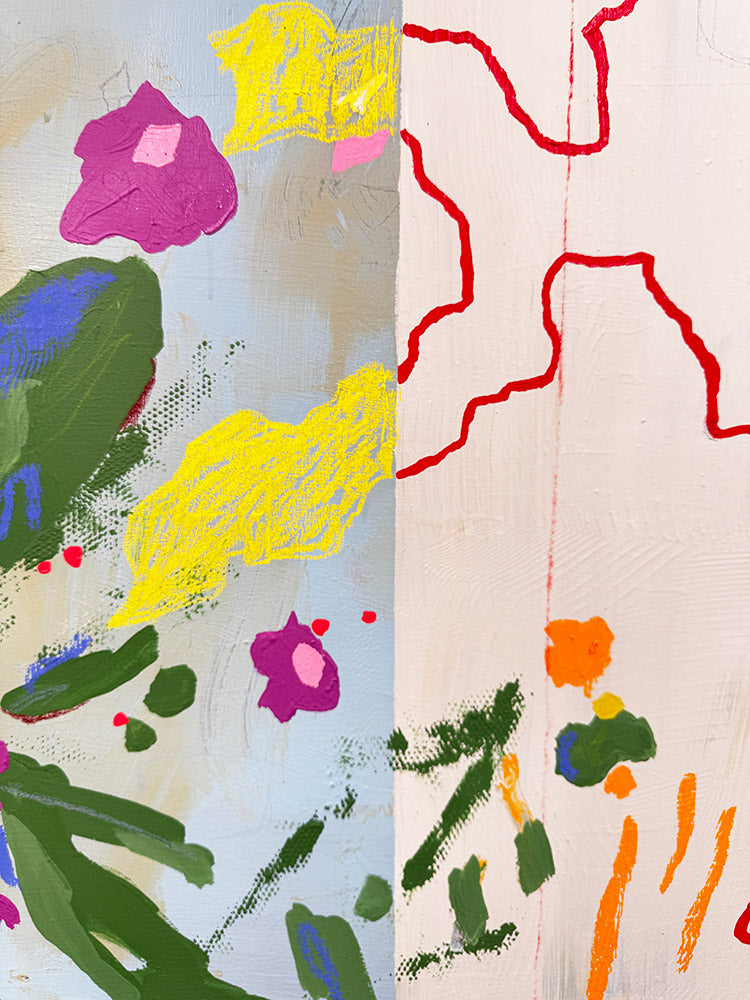 Christina Krah · Jardín colorido